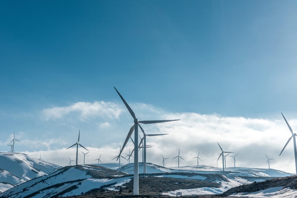 Vindkraftverk. Foto Jason Blackeye Unsplash Vindkraftverk. Foto Jason Blackeye Unsplash