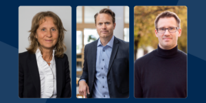 Ewa Wäckelgård, professor i Energiteknik vid Högskolan Dalarna. Anders Holmsten, chef Marknad & Tjänster och strategisk utveckling på Gävle Energi. Mathias Cehlin, docent i energisystem vid Högskolan i Gävle.